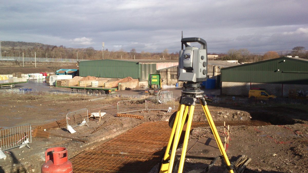 RC frame and structural setting out in London